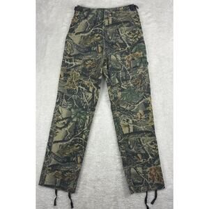 Cabela's For Kids Size 12 Reg Seclusion 3D Camouflage Pants Adjustable Waist
